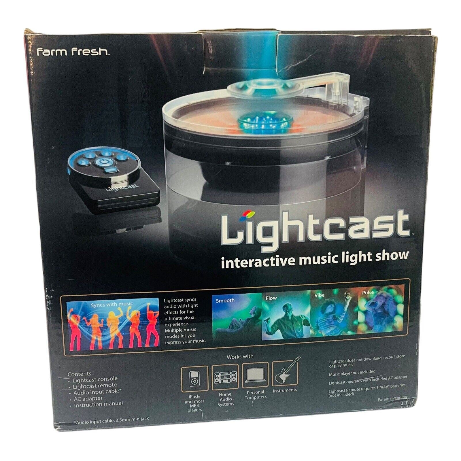 Music Light Show Connects to iPod & MP3 Players in MORE - LIGHTCAST Preowned