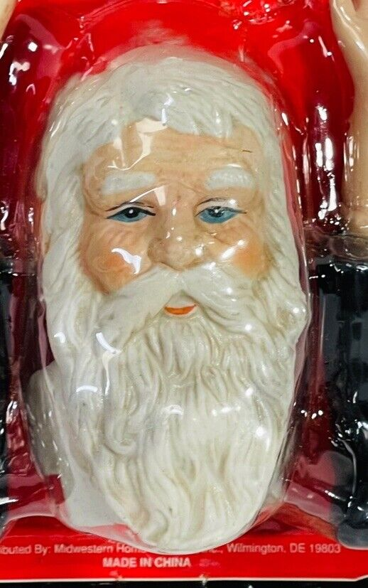 Porcelain Santa - Includes Santa Face-Hands-Boots - Christmas Creation