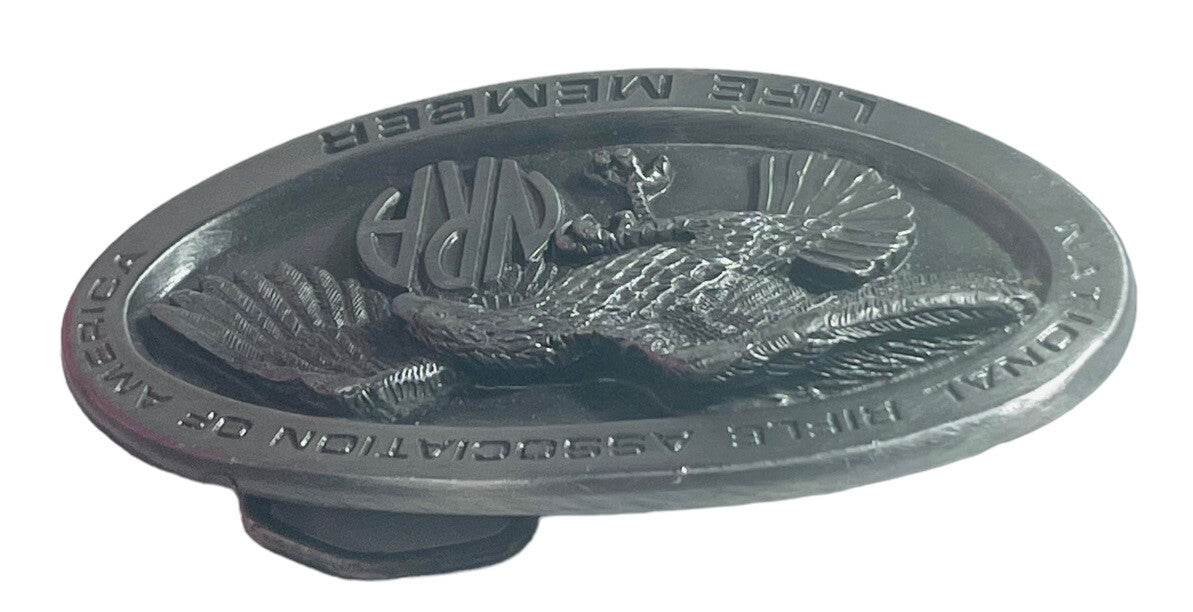 MADE IN USA BELT BUCKLE, NATIONAL RIFLE ASSOCIATIONAL of AMERICA 920257 "MINT"