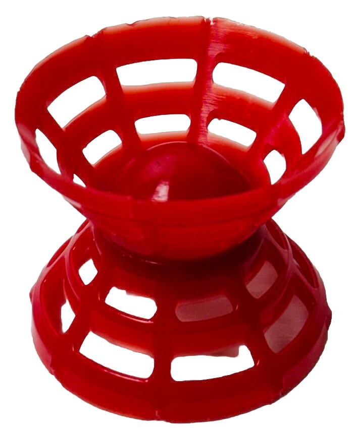 Fruit Infuser Water Bottle W/Pill Storage (Morning/Noon/Evening/Bed) Red & Clear