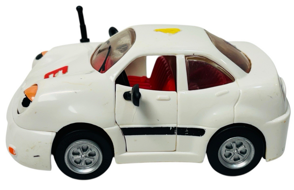 VINTAGE CHEVRON CAR #1 SAM SEDAN 1996 WHITE ~ Preowned.