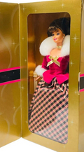 Mattel 16873 Barbie Doll Brunette Avon Winter Rhapsody 2nd In Series 1995