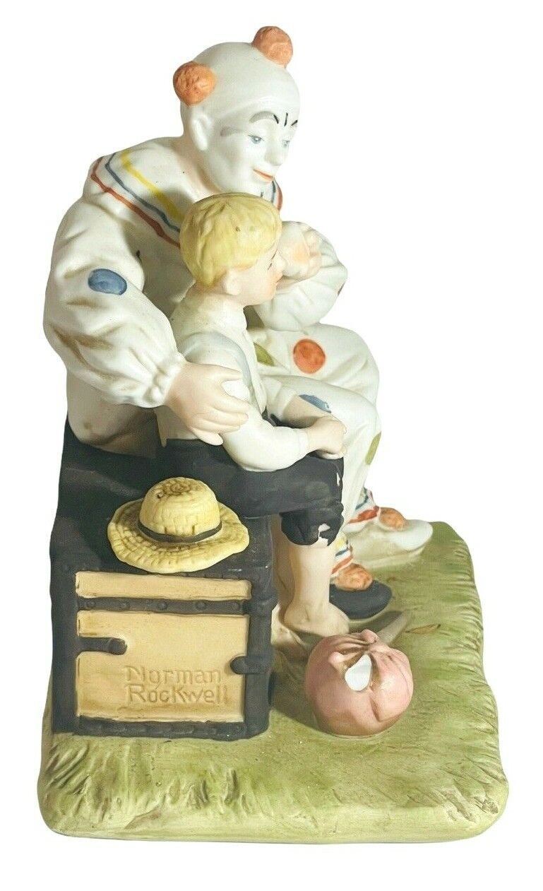 THE RUNAWAY Porcelain Figurine The Innocence of Youth Collection Norman Rockwell