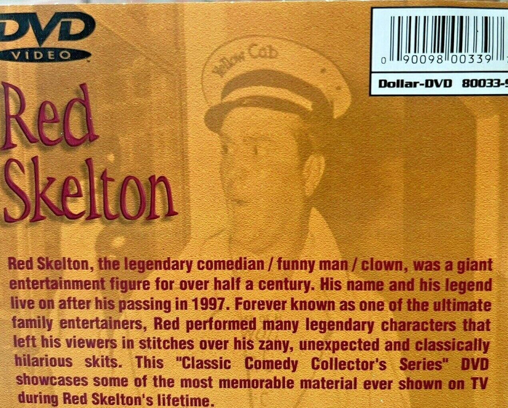 Classic Red Skelton Comedy Collector's Series DVD - Disc Vol. 2 "Excellent"