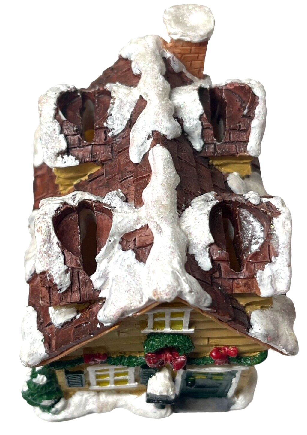 MINT Christmas House Holder w/Reindeer Spreaders Knives