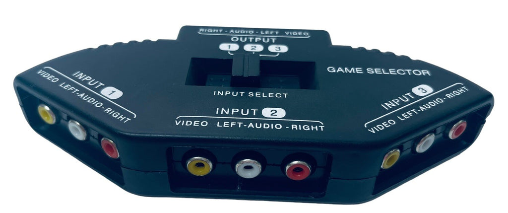 MINT! Game Selector B/S-001 AV Splitter with Cables