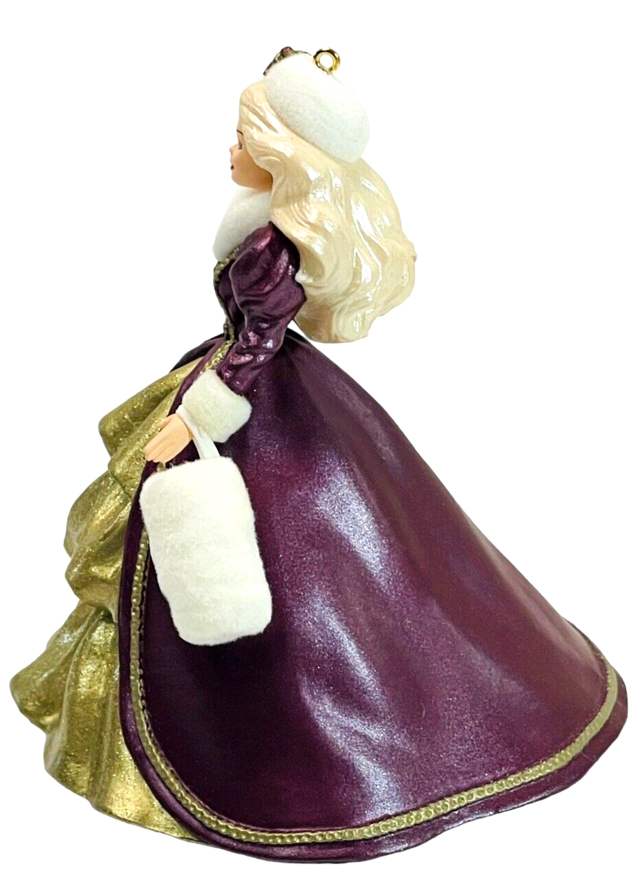 1994 Hallmark Holiday Barbie 4th In Collector's Series Keepsake Ornament