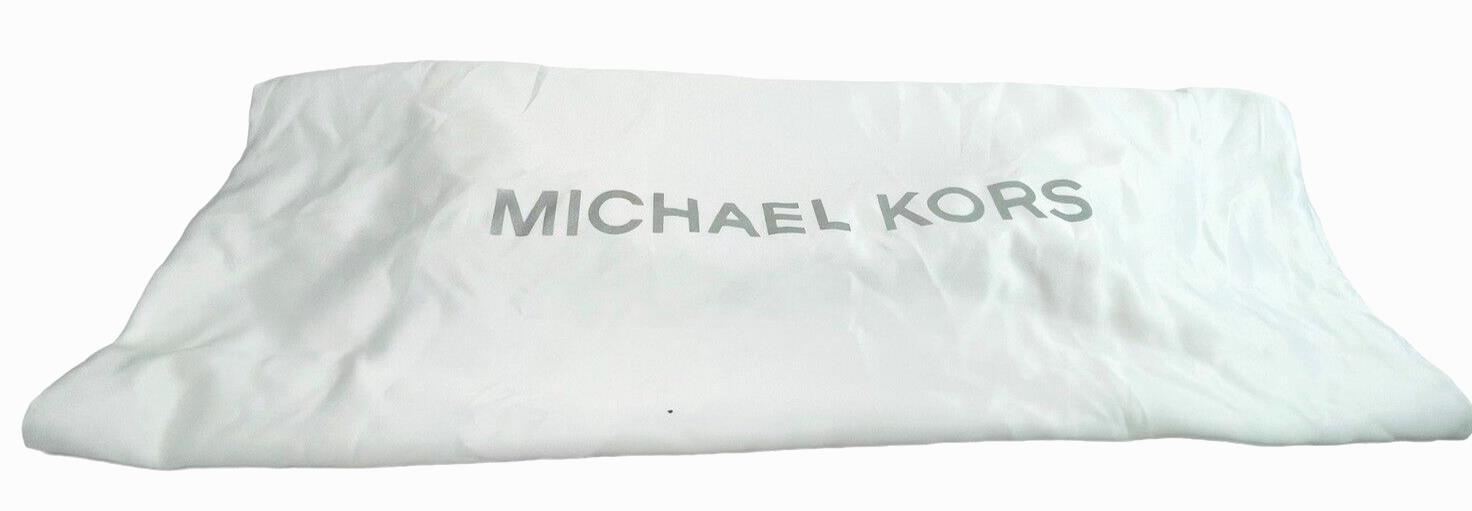 Signature Gilly Tote Leather Strap Gold Studs Designer MK w/Dustbag Michael Kors