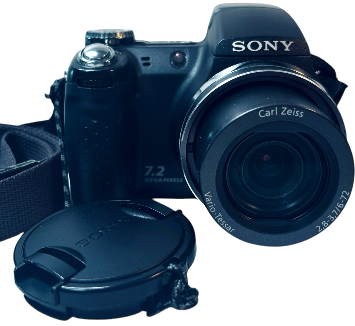Sony Cybershot Super Steady Shot DCS-H1 5.1MP 12X Optical Zoom ~ TESTED~WORKS