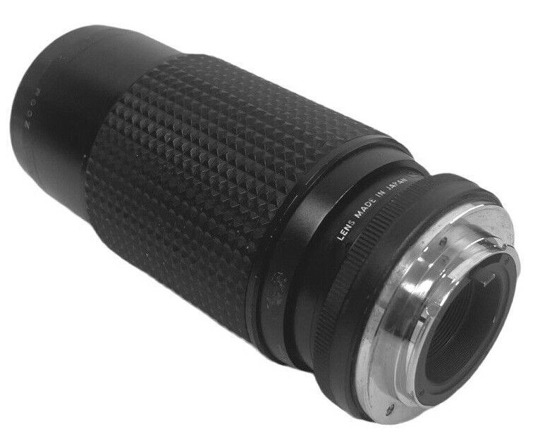 1984 Focal Camera Lens MC Auto Zoom 1:4.5 f=80-200mm (L-5.5" x R-8.5") - Vintage