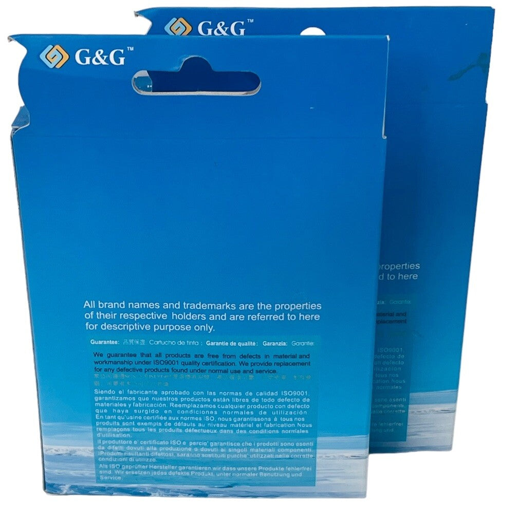 INK CARTRIDGE ~ COLOR: CYAN ~ Expired 9/17~G&G NP-C-2200XL C NEW FACTORY-SEALED