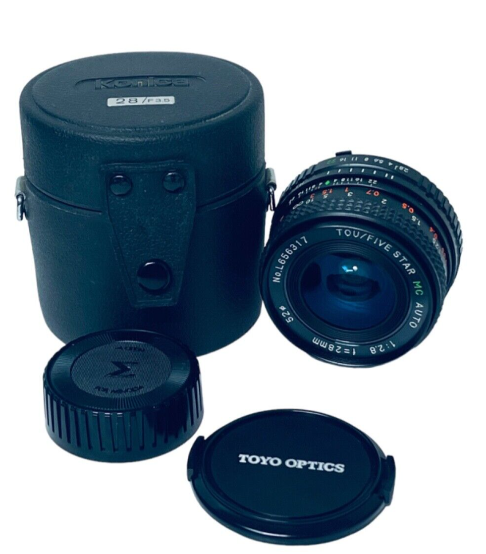 Optics Macro LENS 1.5 "TOU/FIVE STAR MC AUTO" 1:28, F=28mm, Toyo No. L656317