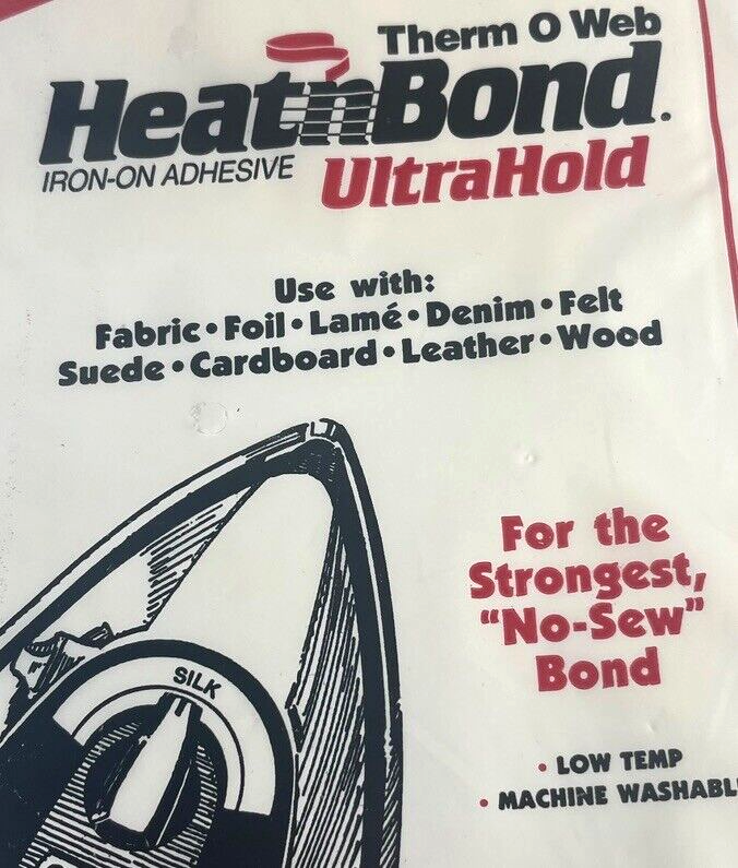 Heat n Bond Single Pack Therm O Web Low Temp Machine Wash Strong Bond, Ultrahold