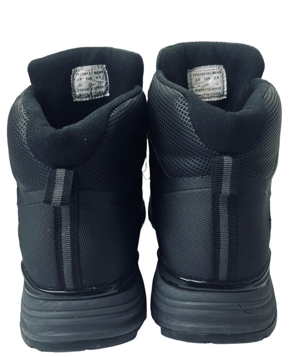 BASS MEN's 13sz. MID-TOP WORK BOOT LIGHTWEIGHT ALUMINUM SAFTY TOE  7135101A1