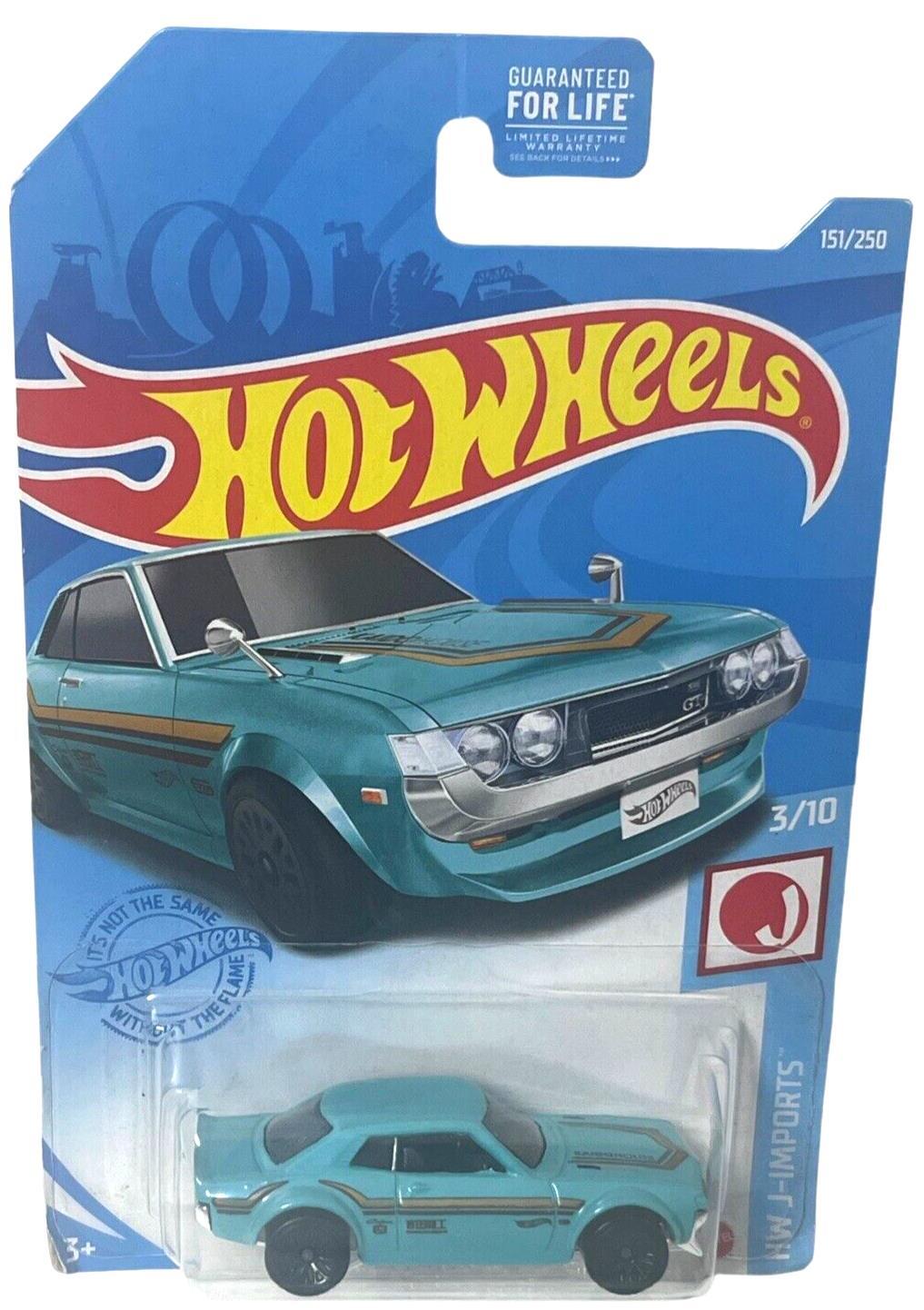 ‘70 TOYOTA CELICA HW J-IMPORTS 3/10 ~ 1:64 Scale 2020 Hot Wheels #151~BRAND NEW