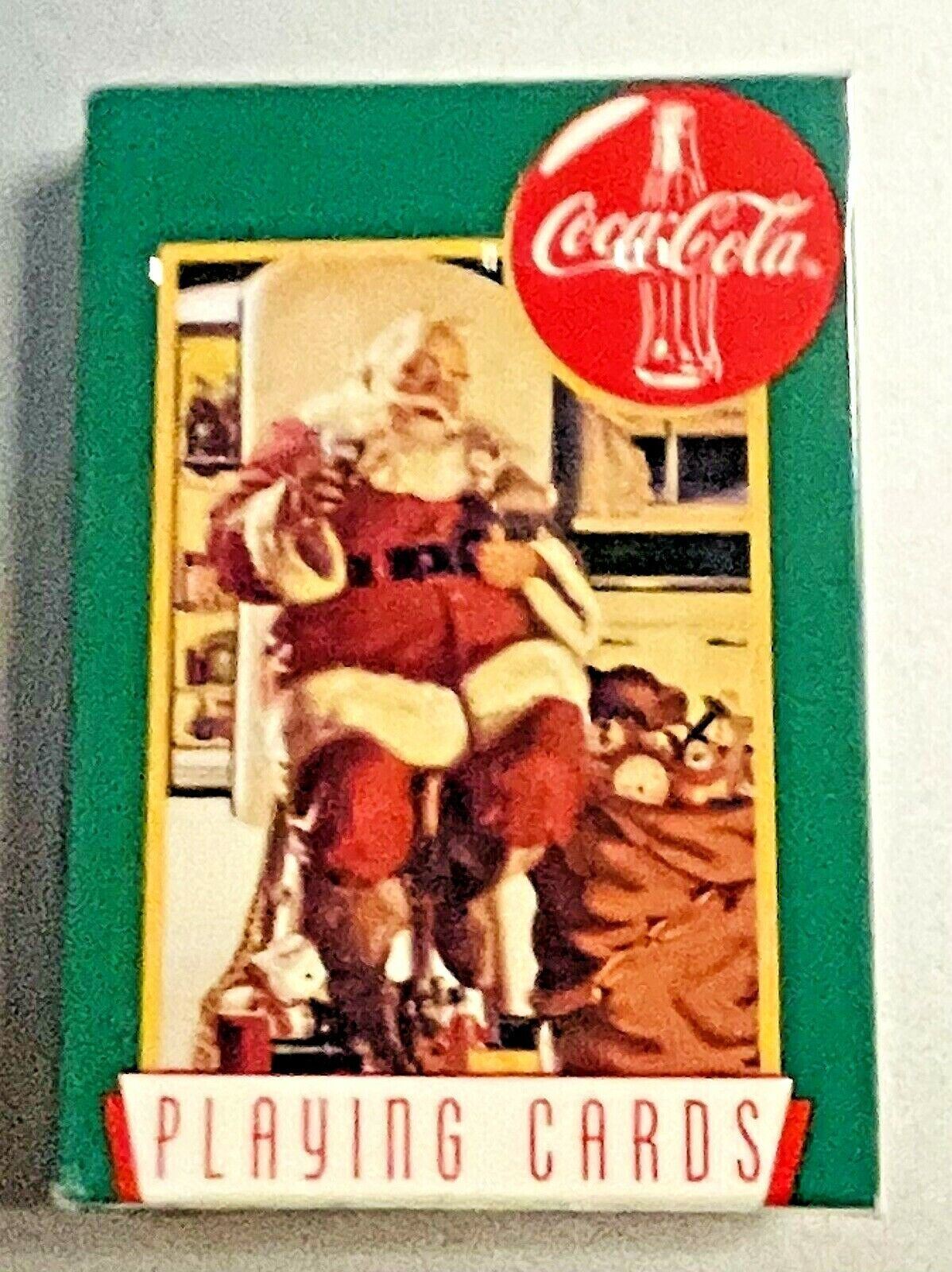 Collectible COCA-COLA Playing Cards-2 Decks w/Tin Can-Sealed, RARE 1994 ~ NEW.