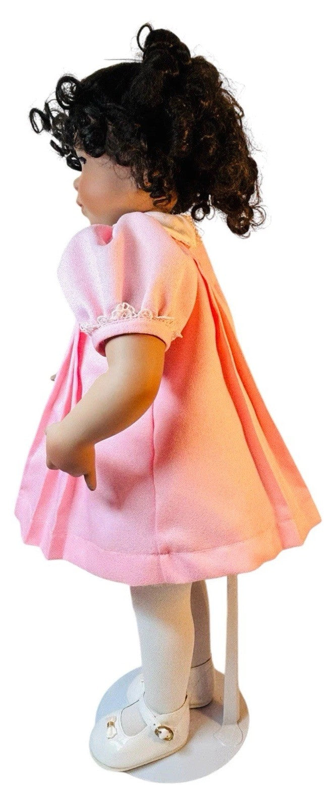 Master Piece Gallery Porcelain Doll 22” CHANTELLE By Jeanne Singer W/Wrist Tag