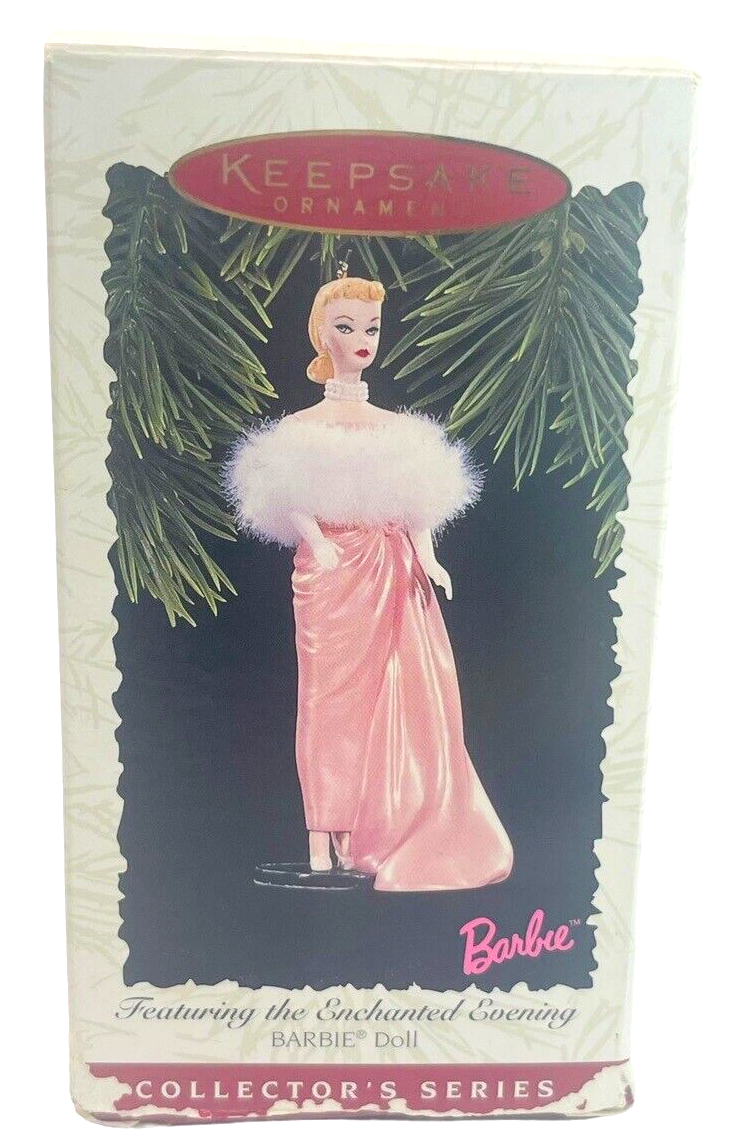 1996 Hallmark Featuring the Enchanted Evening Barbie Doll Keepsake Ornament