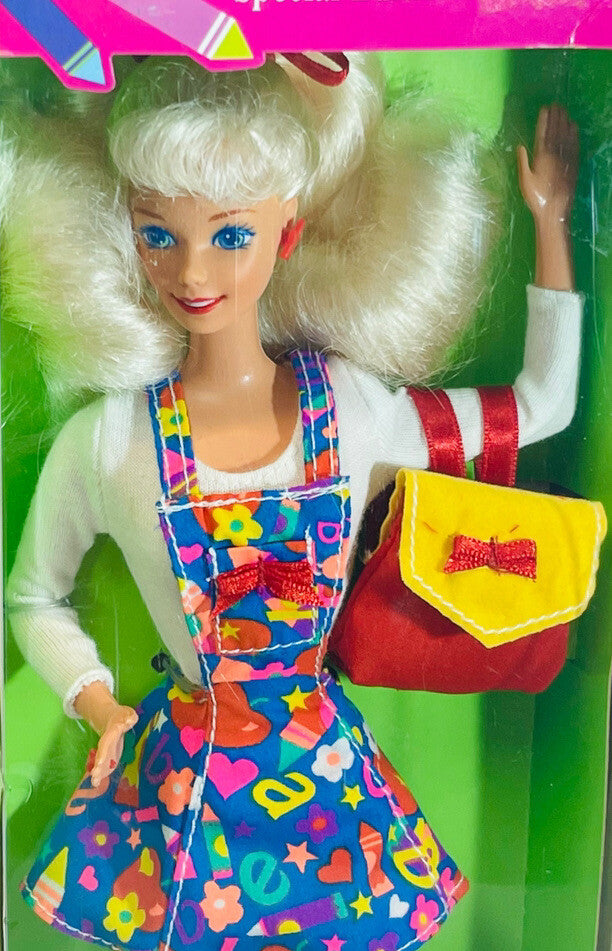 MATTEL 1994 SCHOOLTIME FUN Barbie Doll Special Edition 13741~VINTAGE BRAND NEW