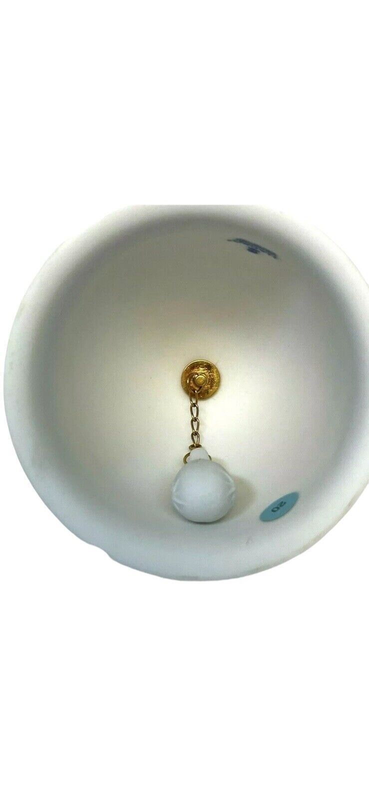 1992 LLADRO MATE PORCELAIN BELL FIGURINES #5.458 Campanita Navdad-LOT OF 2-MINT