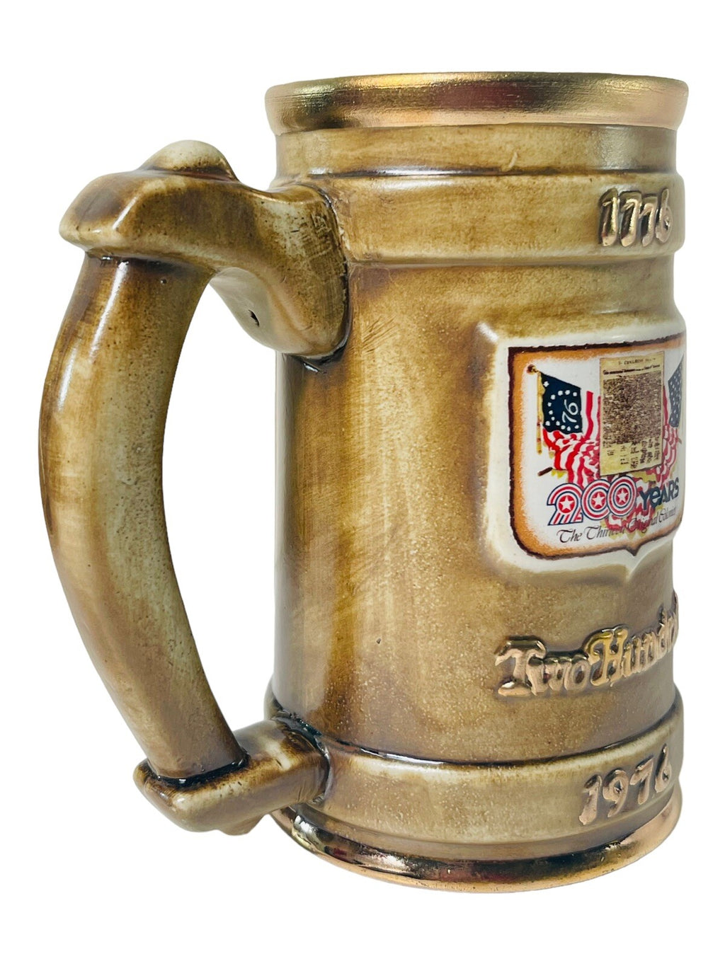 South Carolina Ceramic Stein Mug 1976 USA 200 Years Celebration Original Colony