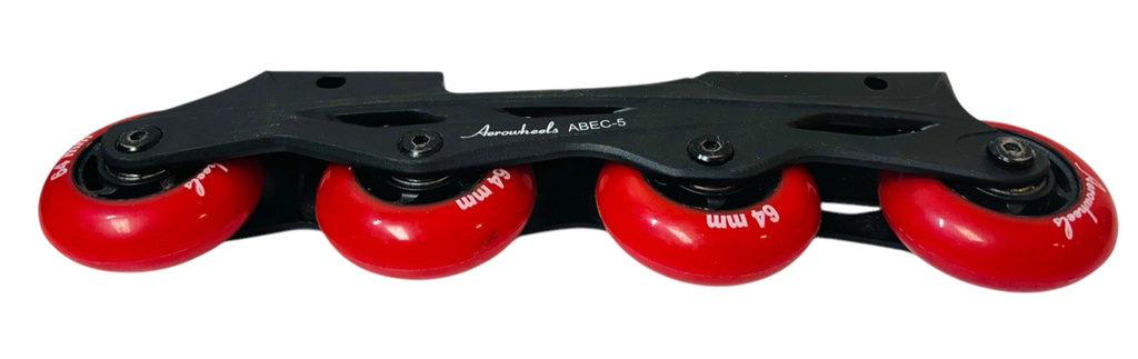 Inline Skating Aerowheels  ABEC-5 Set 64mm. (