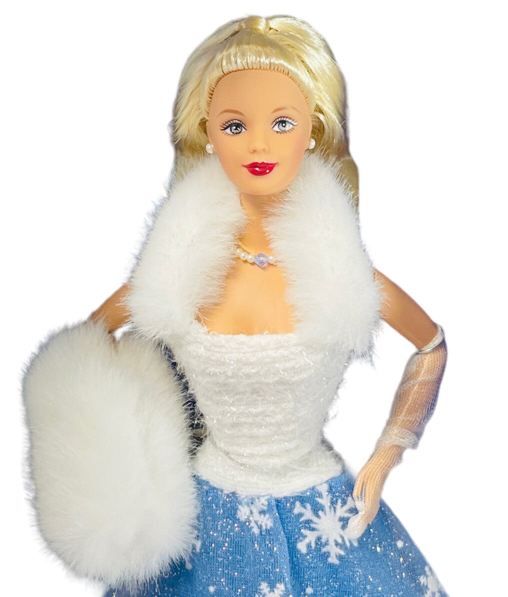 1998 BARBIE DOLL SNOW SENSATION #23800 BLONDE, MATTEL - NEW IN ORIGINAL BOX