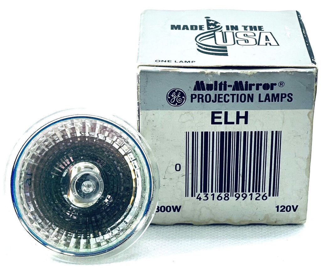 GE Projector Lamp Bulb (Multi-Mirror) ELH 120V 300W Model # 00864 - MADE IN USA