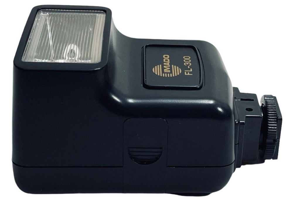 IMADO ELECTRONIC FLASH FL-300 "UPTO 25FT & METER 8.5" w/MANUAL~MINT