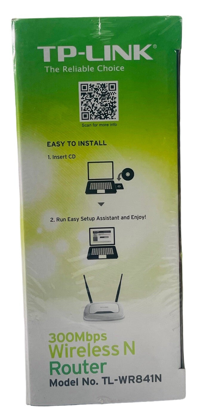 Wireless WiFi Router AP/Range Extender/WISP Mode TP-Link TL-WR841N 300Mbps