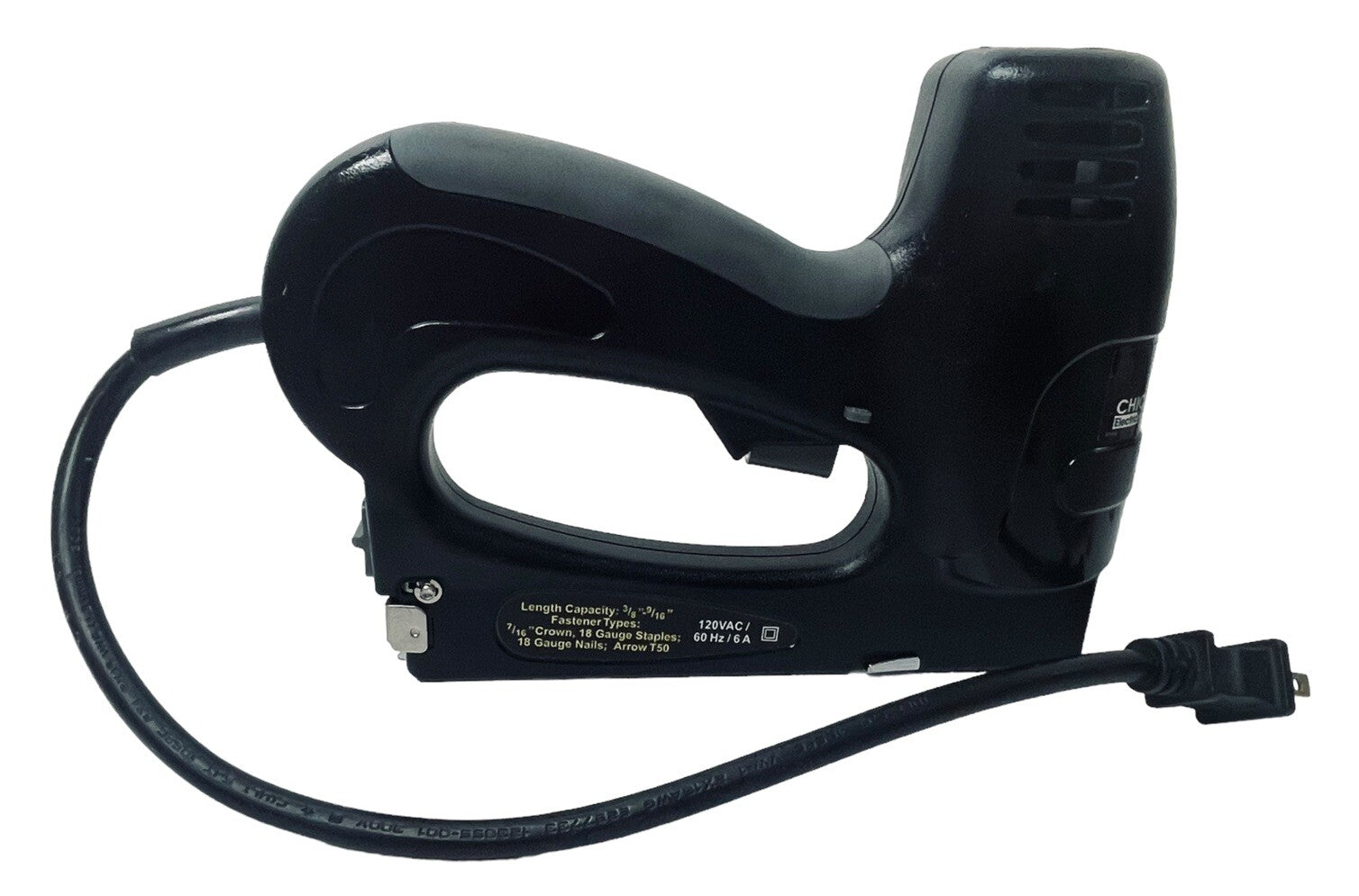 Electric Nailer Stapler/Nail Fastener 3-in-1 Chicago 93749, 120VAC/60Hz
