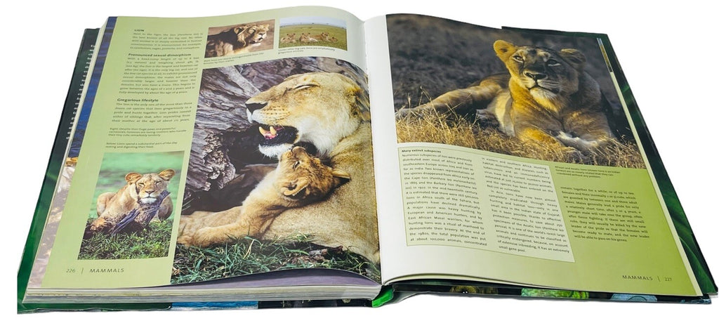 Endangered Animals, Threats to Their Habitats, COLOR PHOTOS~HARDCOVER BOOK~MINT