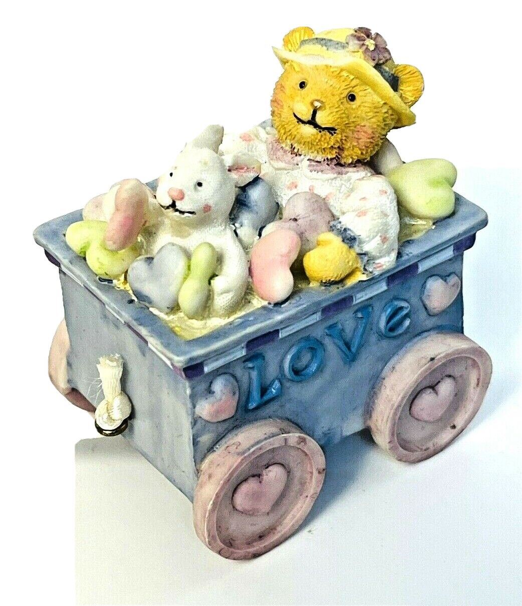 Porcelain Train Set Figurine "Faith-Hope-Love" Rasche Dicksons© 2003 - MINT
