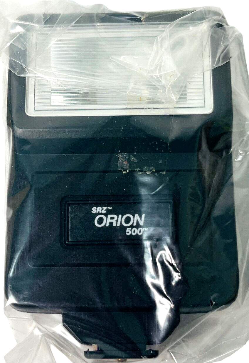 SRZ ORION 500 ELECTRONIC FLASH, WITH MANUAL ~ NEW IN ORIGINAL BOX
