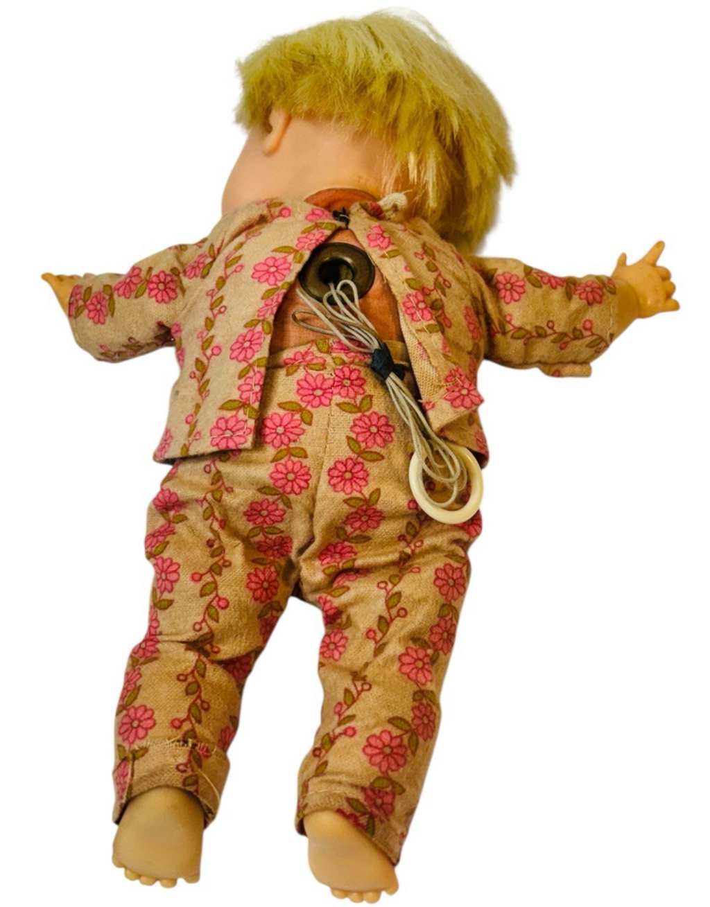 Vintage 9" Vinyl/Cloth Ideal TT-9-H108 Thumbelina Doll 1967 Japan "LIFELIKE".