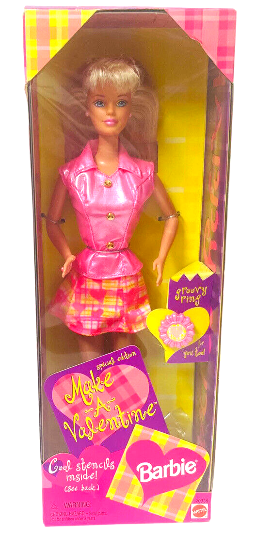 1998 Barbie Doll Make ~A~ Valentine 20339 Mattel Special Edition NRFB