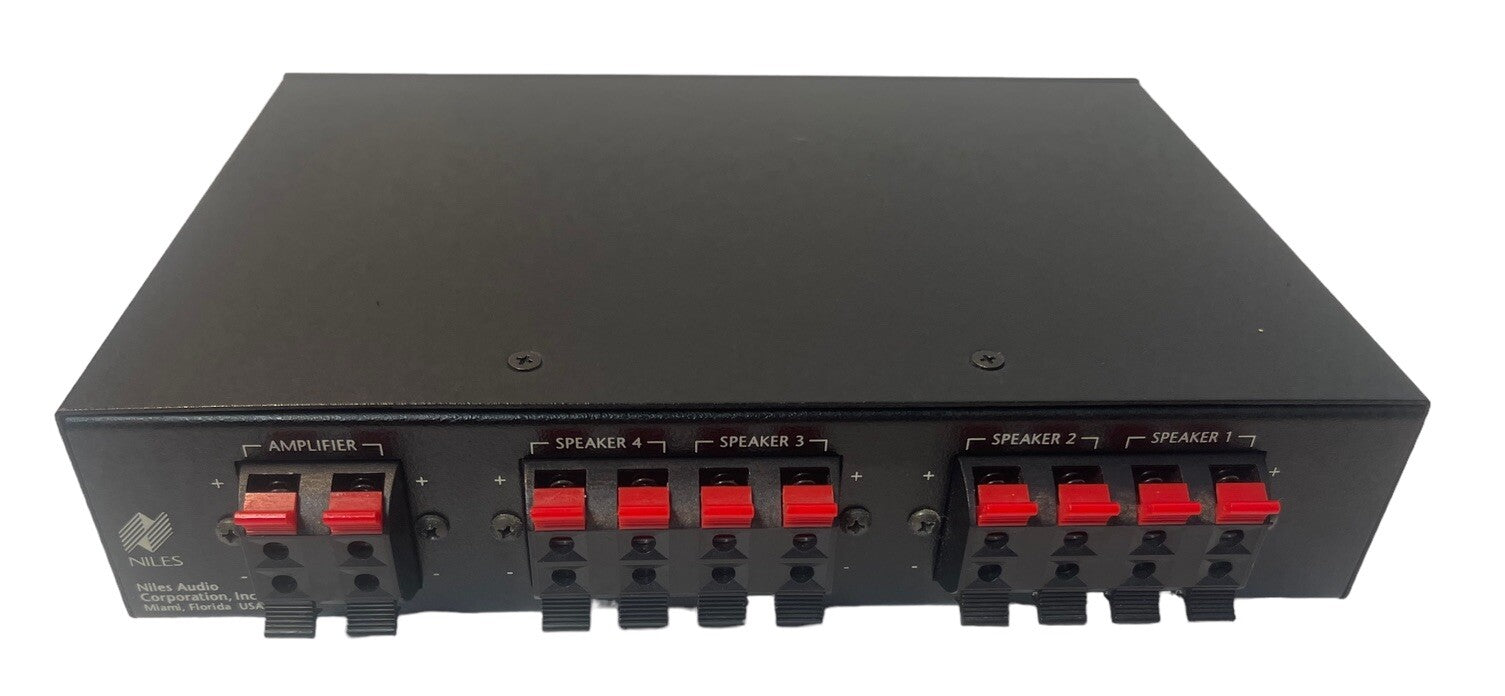 4 Pair Speaker Selector Selection 100W Niles SPS 4 Per Channel ~ PEROWNED