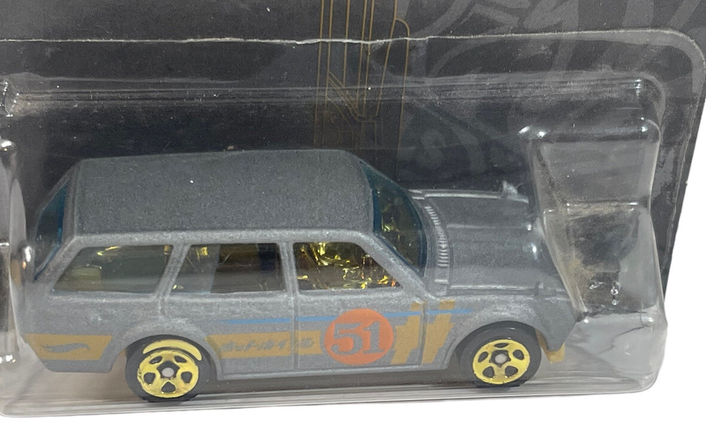 ‘71 DATSUN 510 WAGON Satin & Chrome Series 2/6 "2018 Hot Wheels - BRAND NEW".