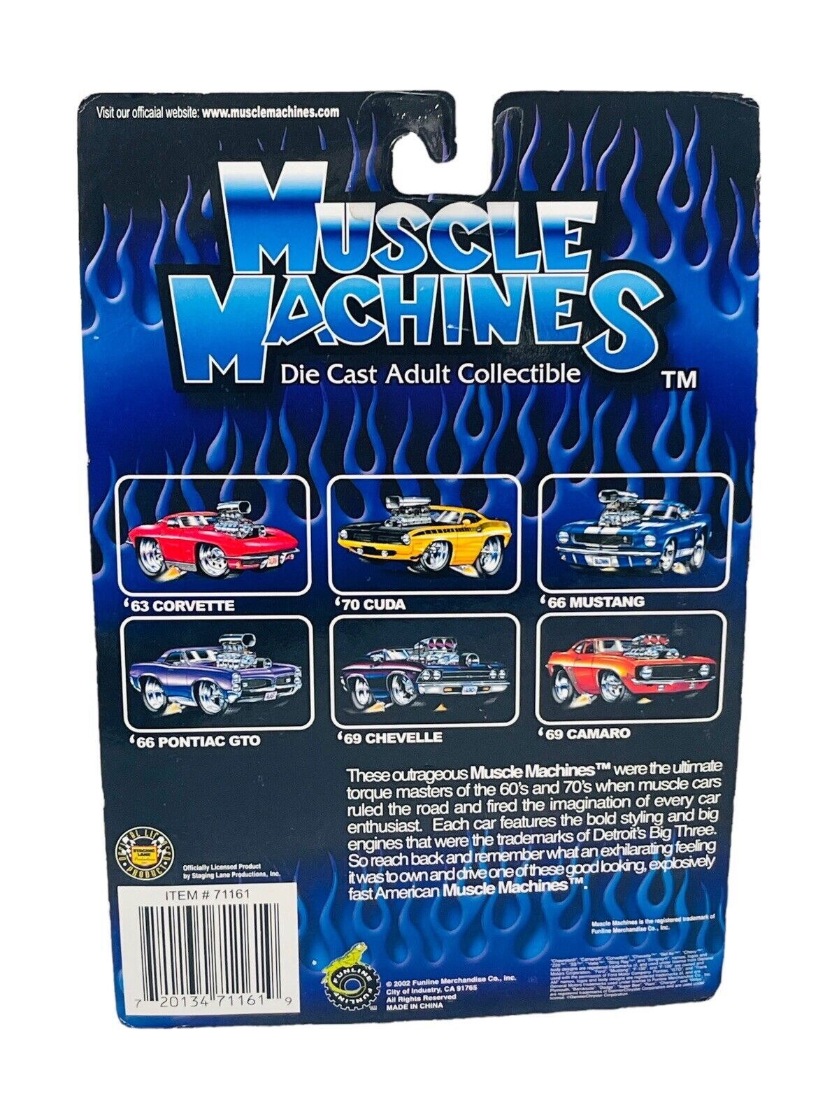 1962 BUBBLE TOP 02-81 Die Cast Adult Collectible 1:64 Scale Muscle Machines-NEW
