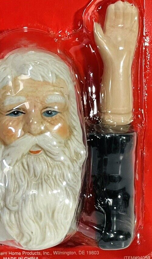 Porcelain Santa - Includes Santa Face-Hands-Boots - Christmas Creation