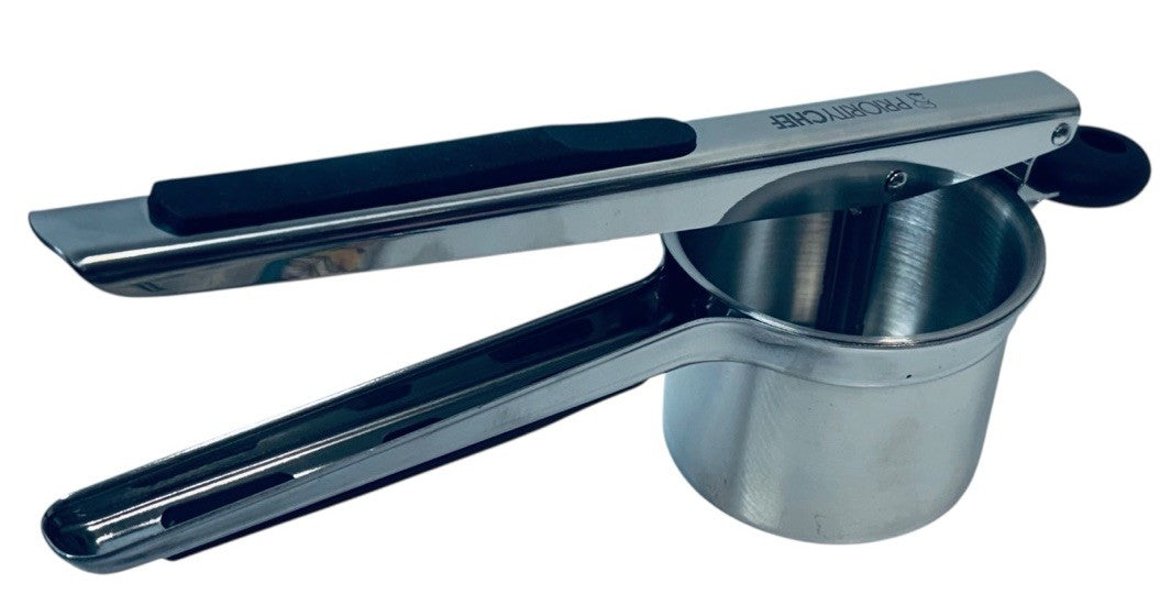 PRIORITY CHEF Stainless Steel Potato/Vegetable Ricer Masher Rubber Grip ~ 1-Cup.