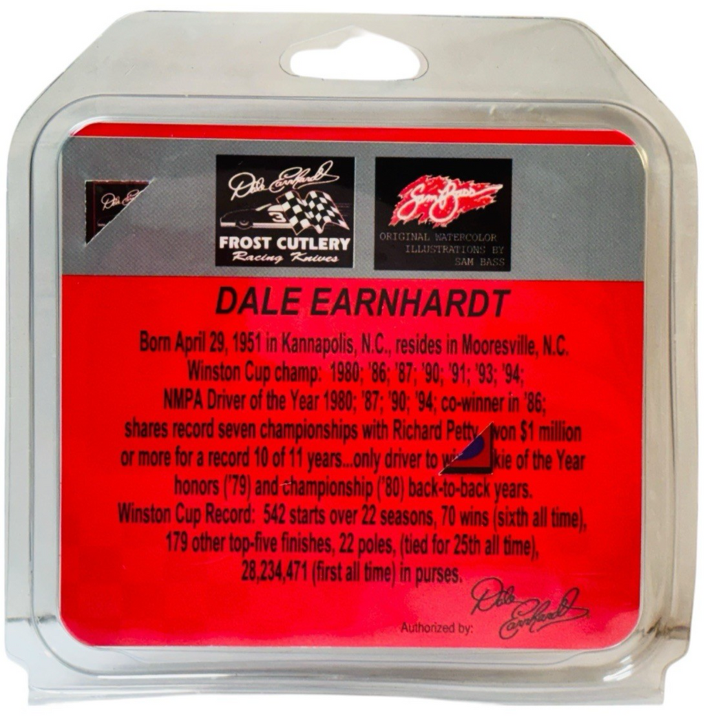 Dale Earn Frost Cutlery Folding Pocket Knife with Collector Card #3, BRAND NEW