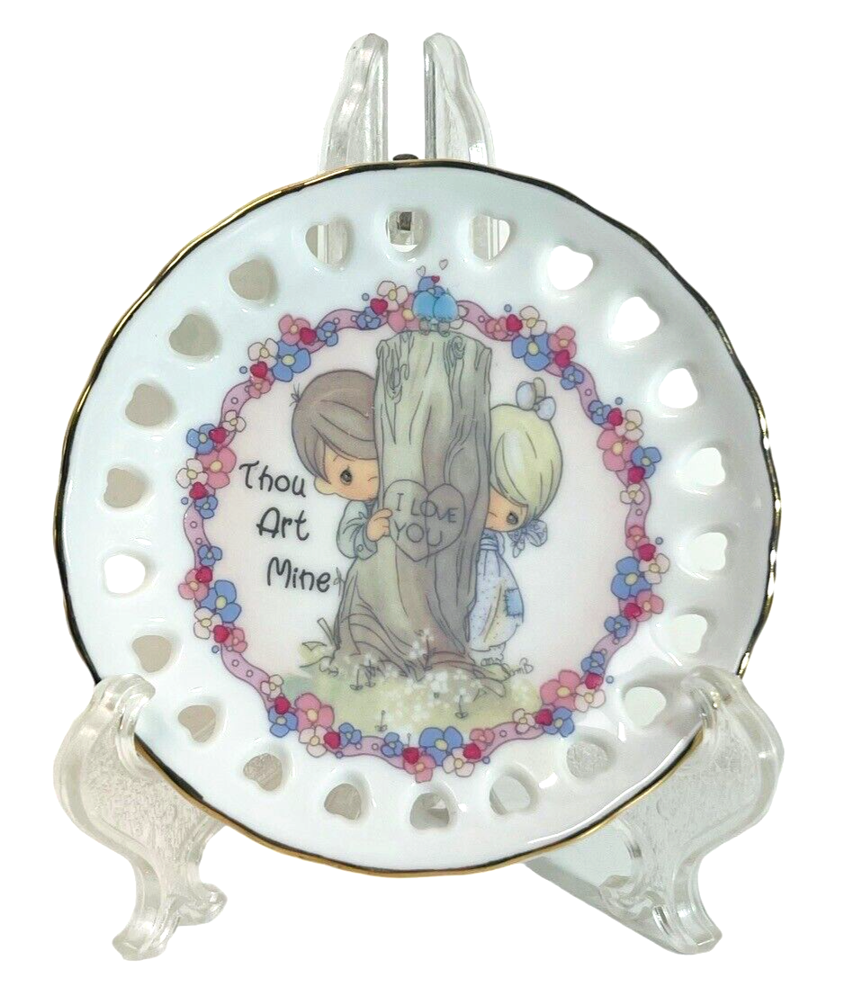  1994 Enesco MINI PLATE "YOU ARE FOREVER MINE" Precious Moments 101923
