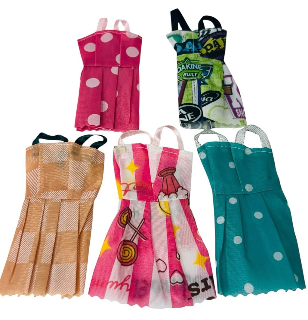 30 Items, Doll Sun Dresses & Accessories For 11.5" Dolls, Brand New.1