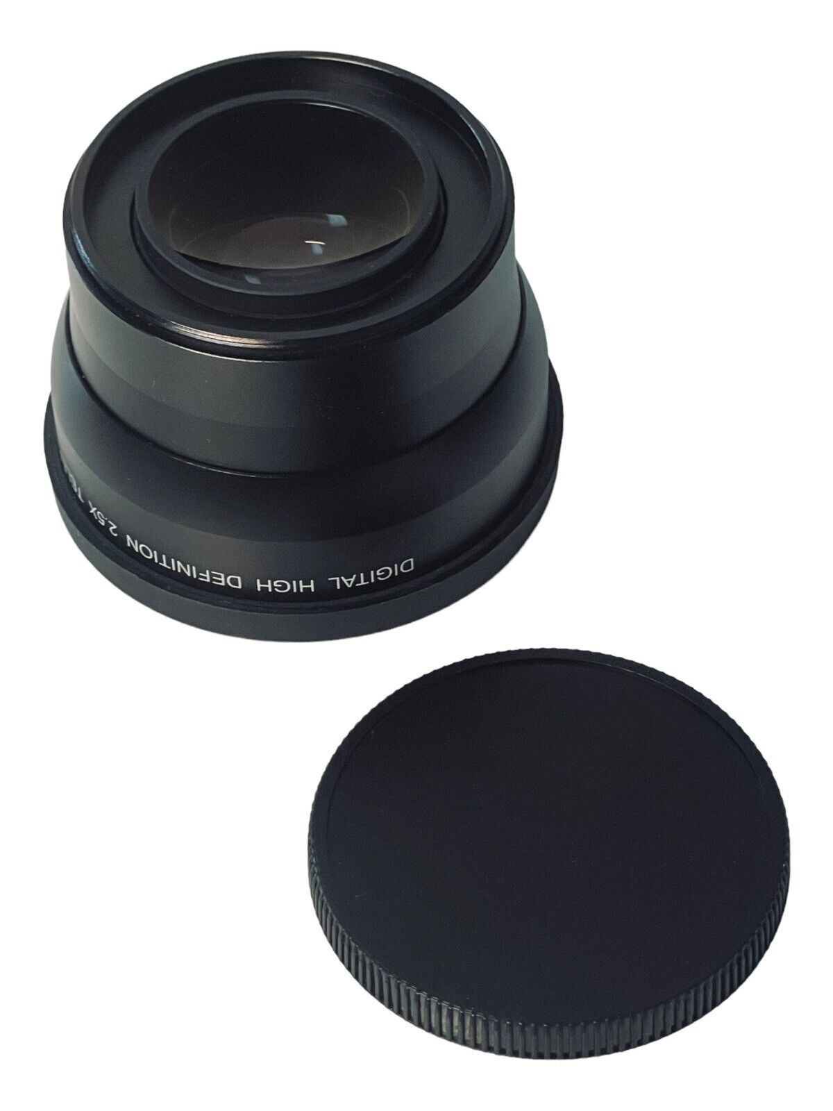 Telephoto Lens 2.5X 62mm Deluxe (2662T-BL) Digital Concepts, Made In Japan5