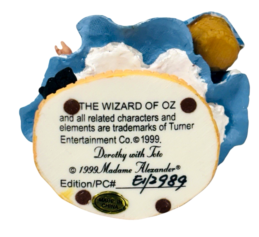 Madame Alexander "Dorothy with Toto" figurine from The Wizard of Oz Collection8