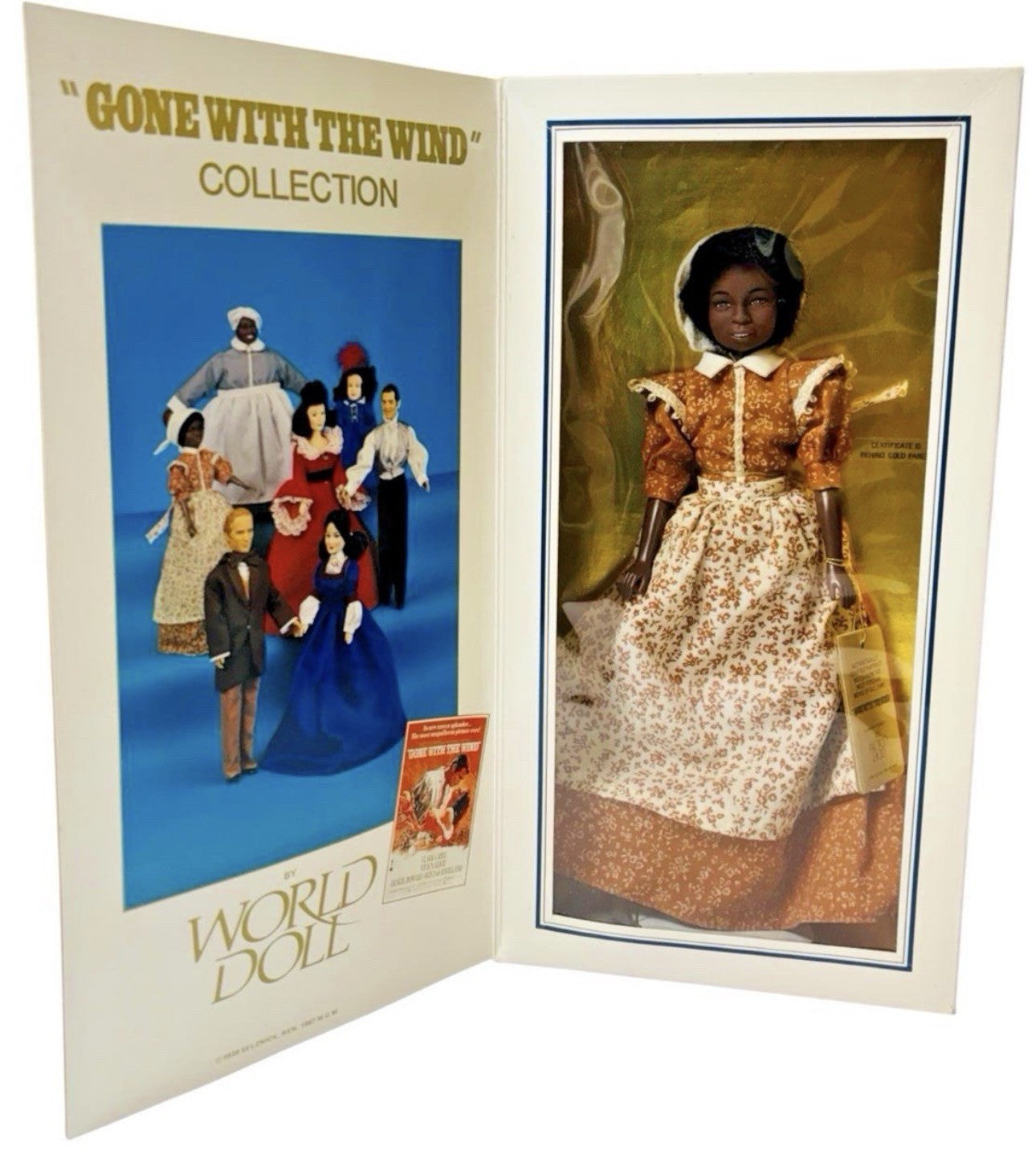 1989 The World Doll Gone With The Wind Prissy Collectible Doll In Box0