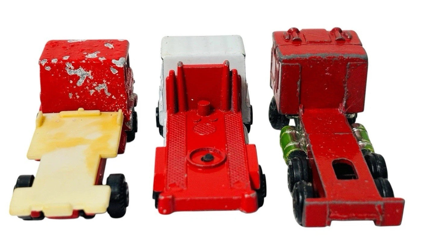 Vintage Diecast Work Trucks (2-Yatming/Road Champs/Summer) 1980s9