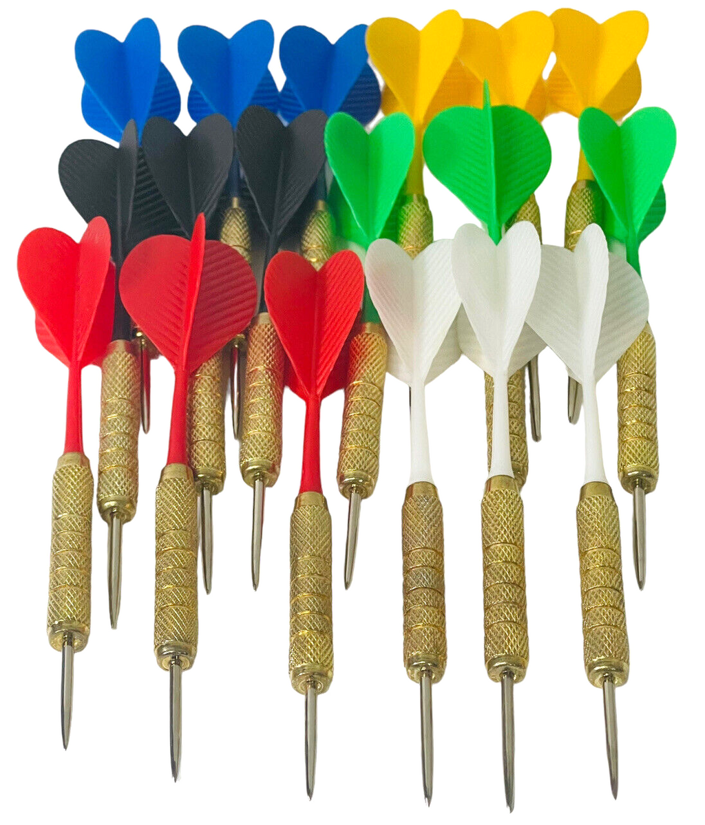 ACCMOR Steel Tip Darts, 18-Grams Metal Tips, 18-Pack0