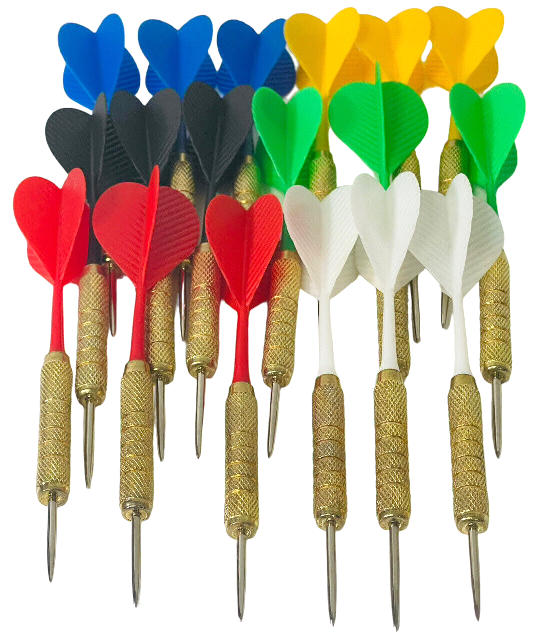 ACCMOR Steel Tip Darts, 18-Grams Metal Tips, 18-Pack0